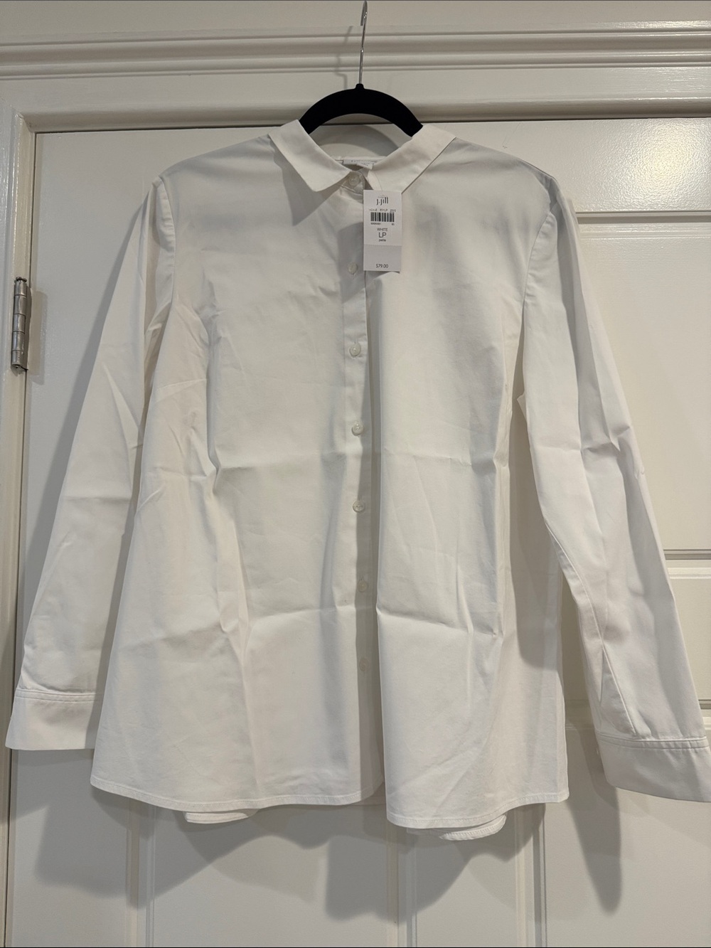 J. Jill White Shirt Collection Long-Sleeve Button Shirt